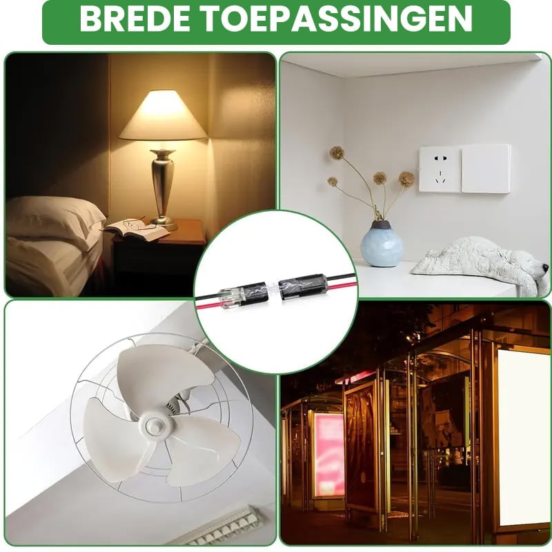 LED Strip Connector Plug met vergrendelingssluiting