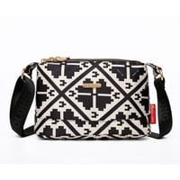 Borsa a tracolla in tela impermeabile