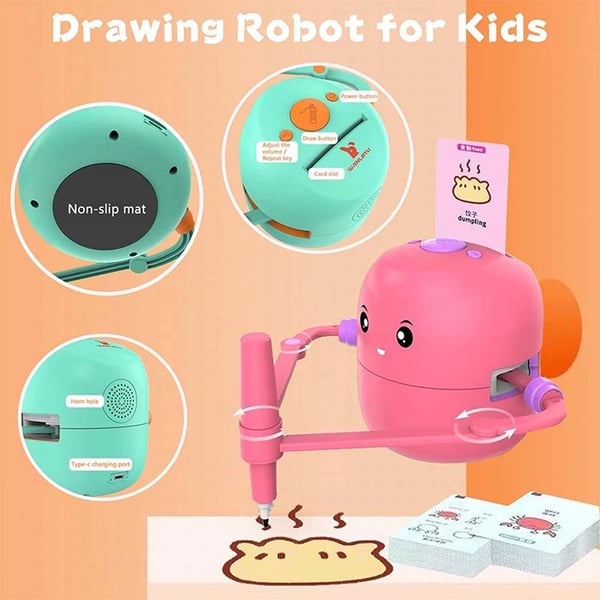 Smart Early Learning Robot – Interactive Art & Education Companion