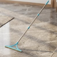 Adjustable Mop Scraper & Hair Magnet Tool