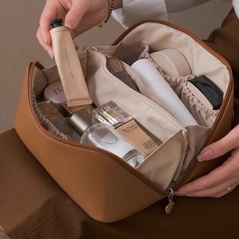 Bolsa de Cosméticos de Viaje de Gran Capacidad