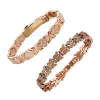 Flower Copper Bracelet
