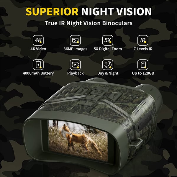 4K High-Definition Night Vision