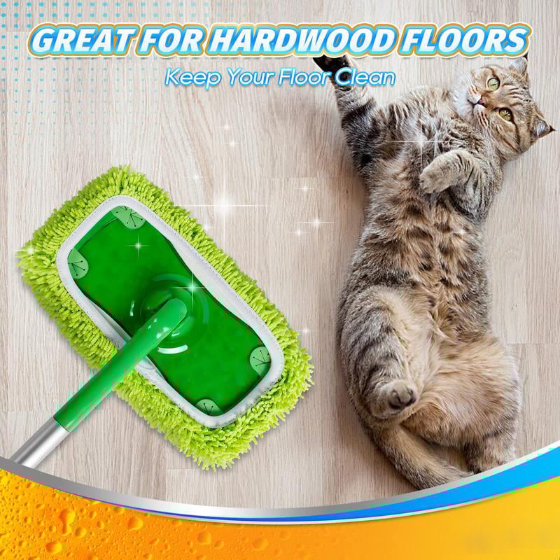 Chenille Mop Refill Pads for Home Use – Replacement Mop Heads for Floor Cleaning