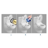 Kraftvoller Vergilbungs- und Kalkentferner für die Toilettenschüssel