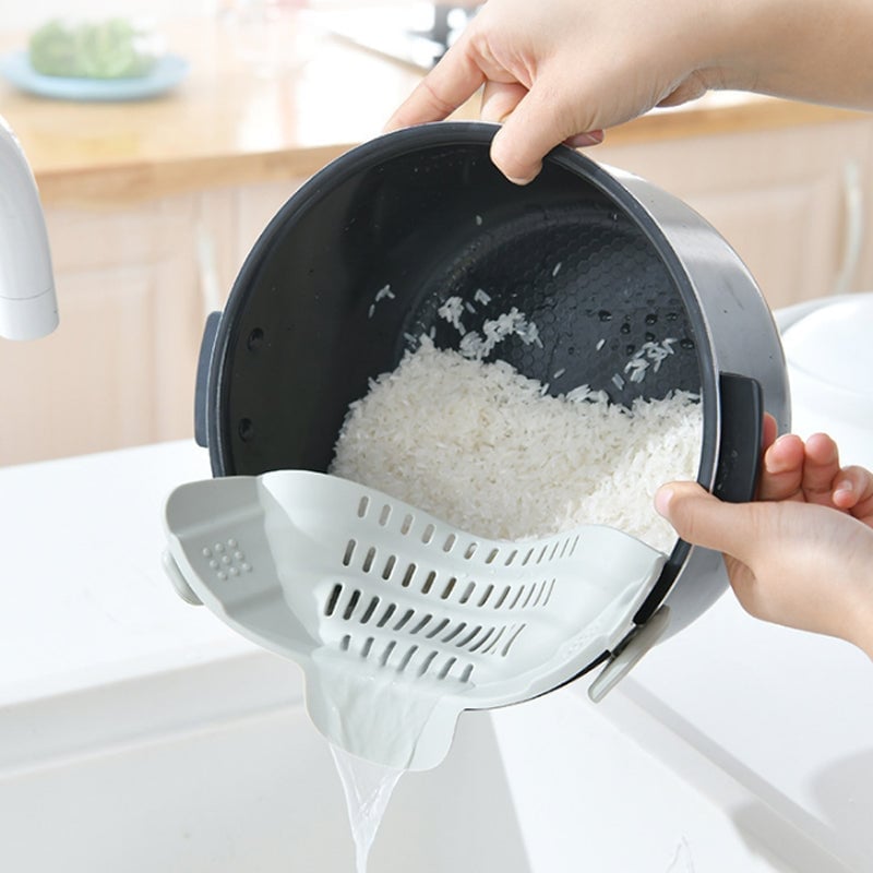 Aufsteckbarer Silikonfilter