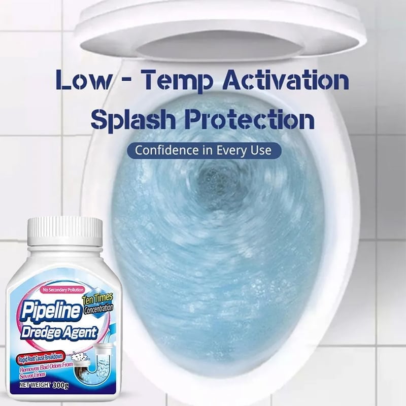 Powerful Pipe Unclogging Powder