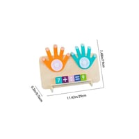 Educational Math Manipulatives Number Counting Blocks