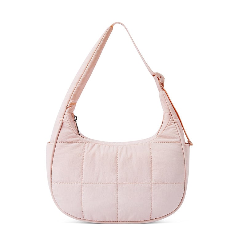 Puffer Crescent Shoulder Bag