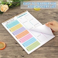Weekly Meal Planner Notebook