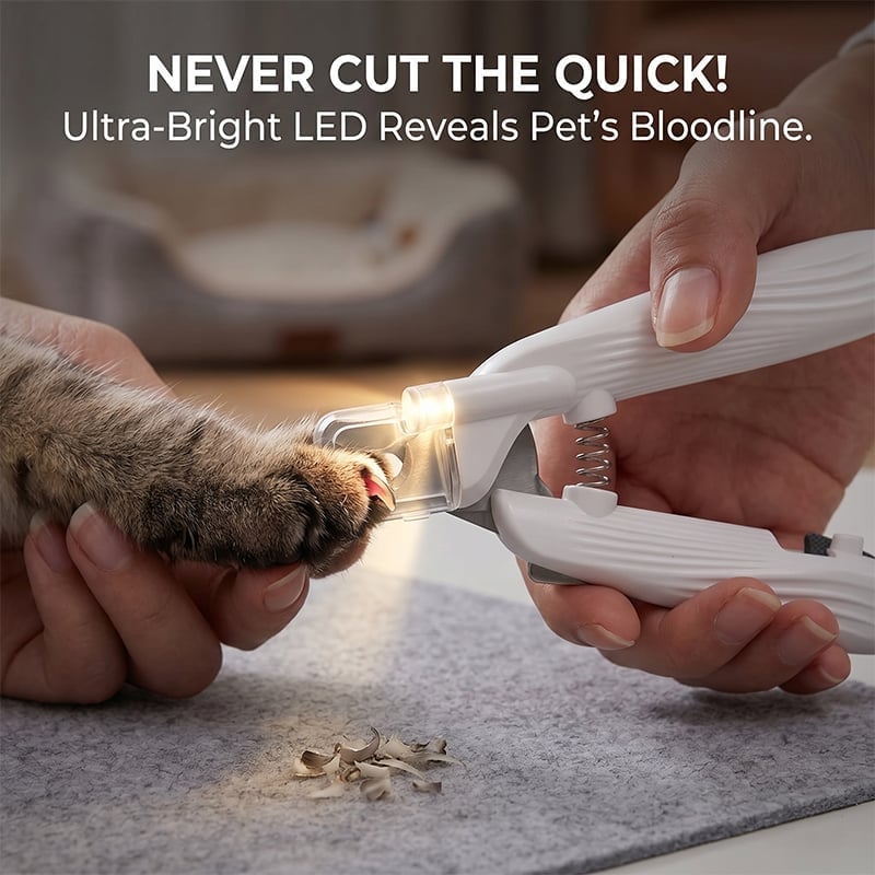 LED Light Pet Nail Clipper
