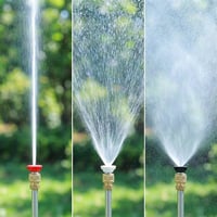 Garden Hose Nozzle High-Pressure Washer with 3 High-Pressure Nozzles