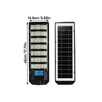 Solar-powered automatic sensor streetlights for courtyards