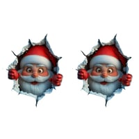 Santa Claus Wall Sticker Set
