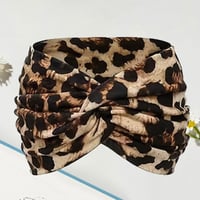 Printed cross yoga headband