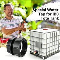 IBC Tank Brass Nozzle Adapter