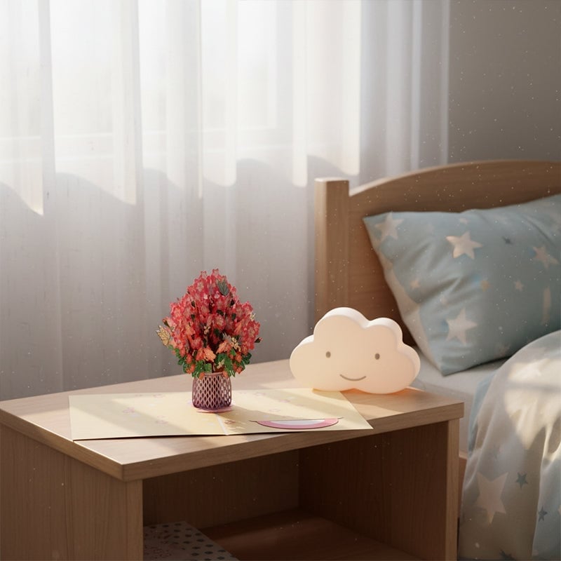 3D Handgjort Bukettkort