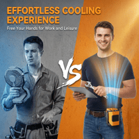 Kexon™ Outdoor Digital Display Waist Fan