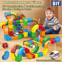 3D STEM Elektrisches Eisenbahn-Set