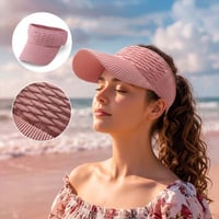 Scaled Brim Sun Visor