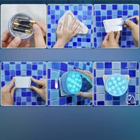 Upsell - Doppellagige wasserdichte selbstklebende LED-Pool-Leuchte