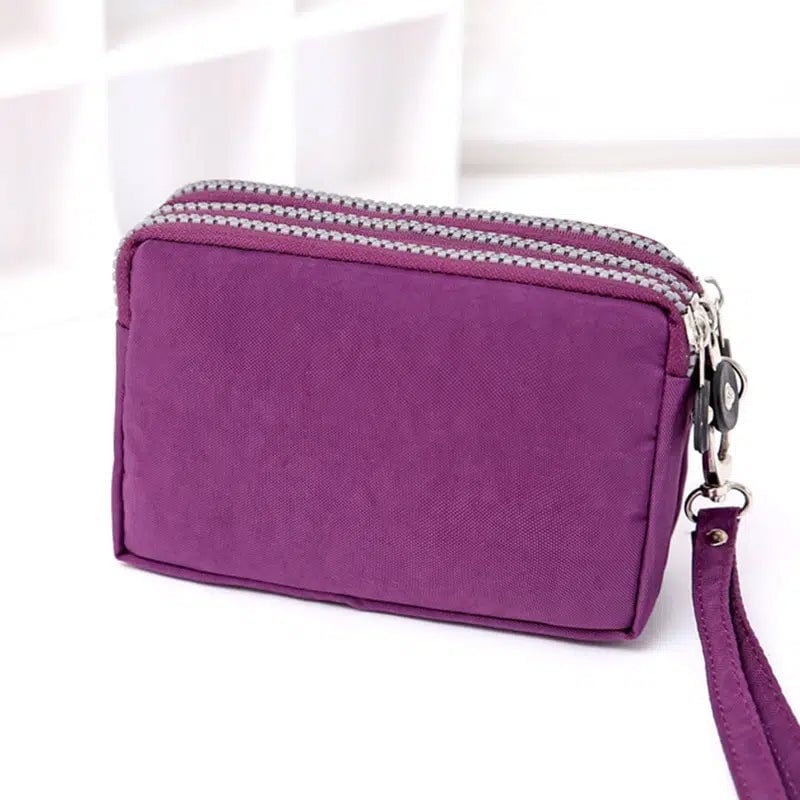 Lässige wasserdichte Handtasche mit Handgelenkschlaufe