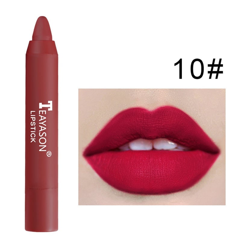 Rossetto opaco a 12 colori