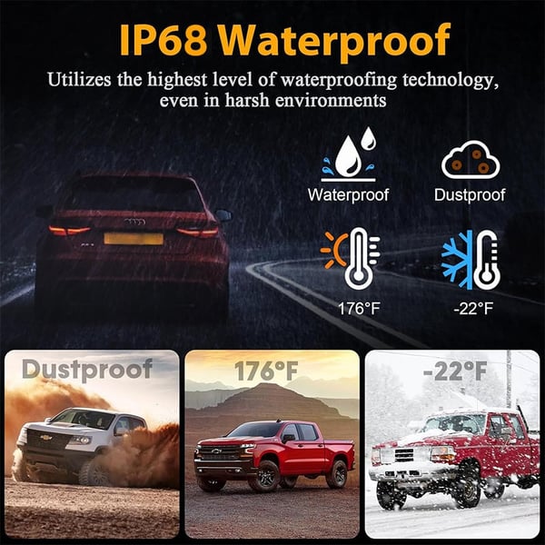 Sakerplus Magnetic Solar Wireless Backup Camera