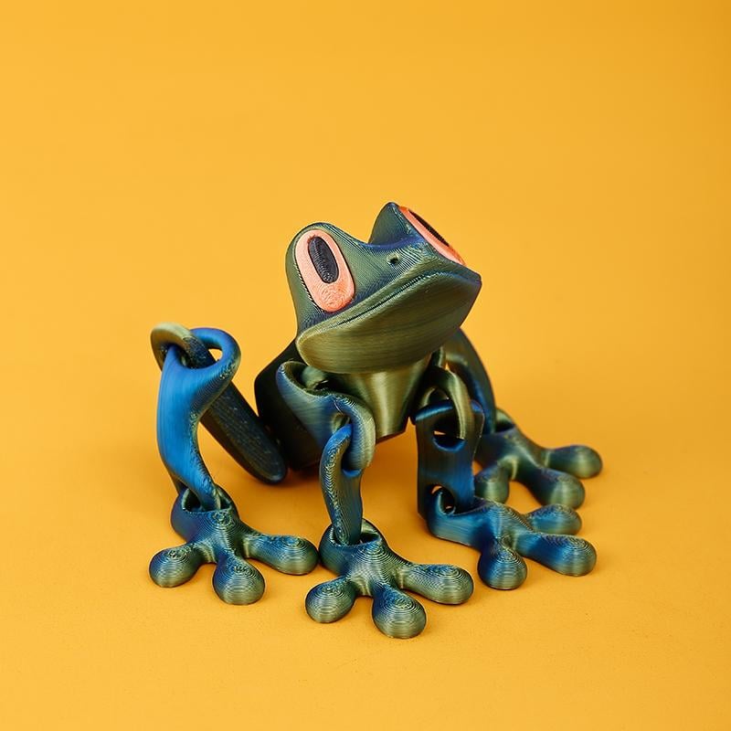 3D Printed Magnetic Frog Toy