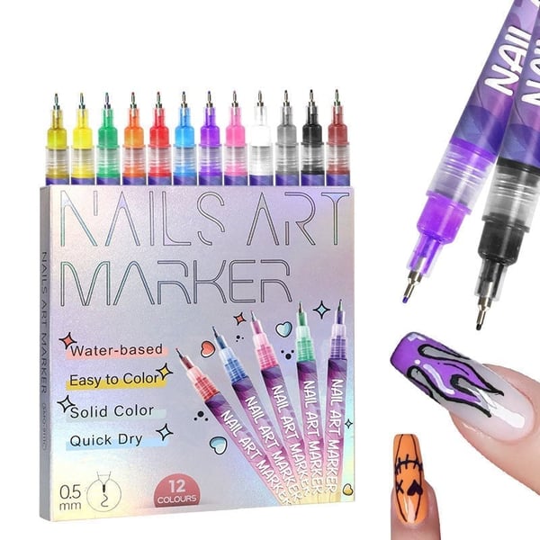 Saker® Nail Doodle Pen for DIY Nail Art