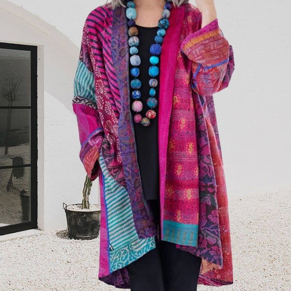 Katoenen trui kruljack met lange mouwen