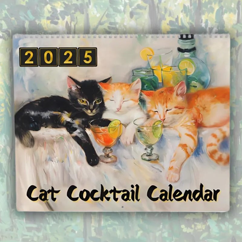 Katzencocktail-Kalender 2025