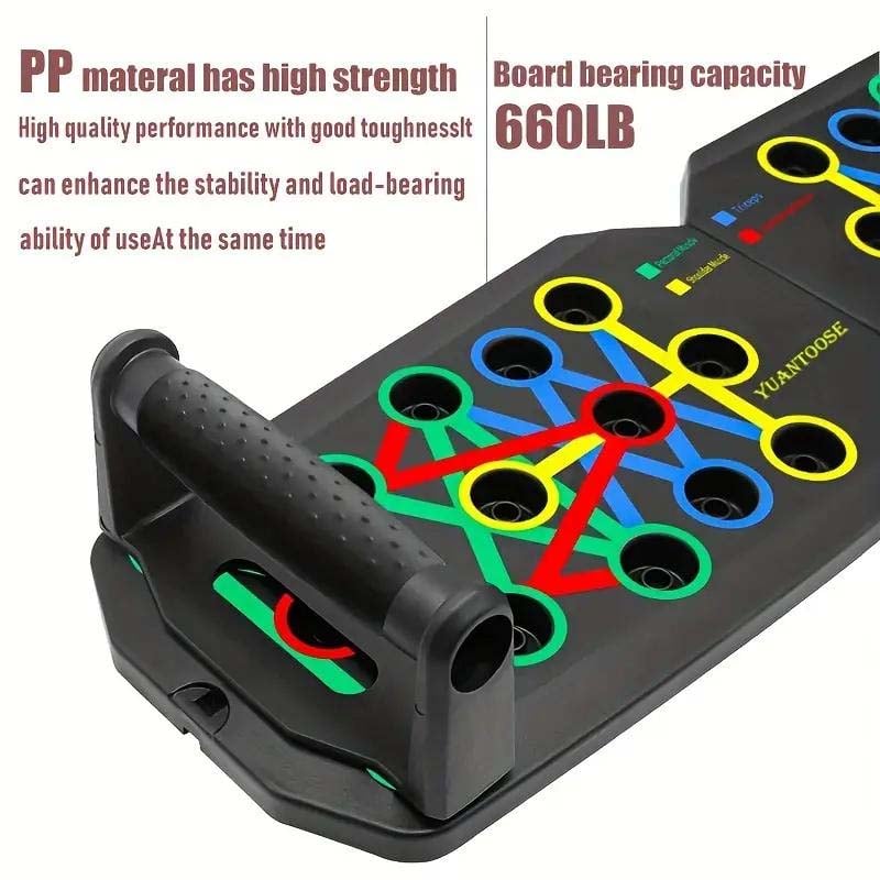Multifunctional push-up fitness board