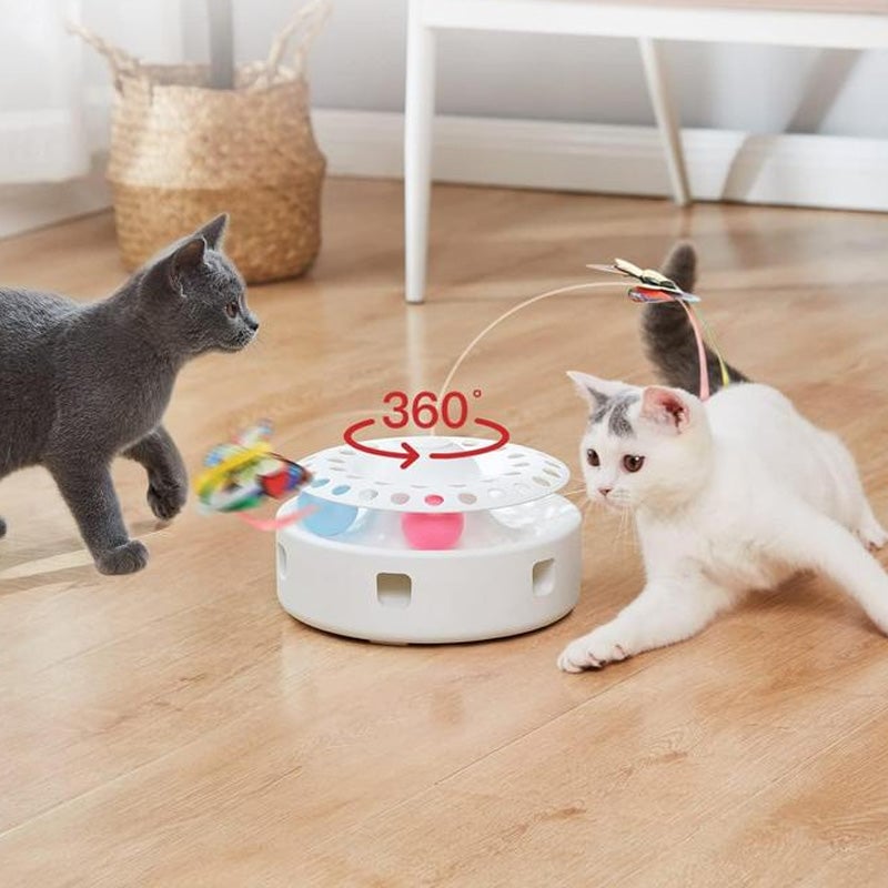3-in-1 Automatic Interactive Cat Toy