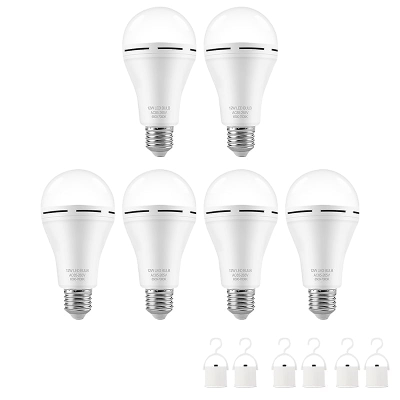 Sakerplus Emergency Rechargeable LED Light Bulbs