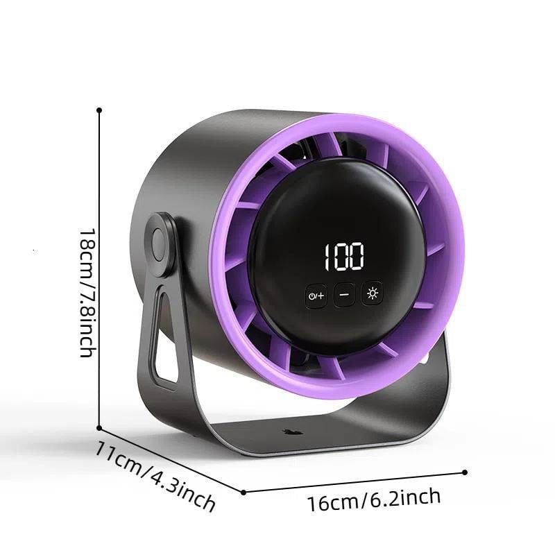 100-Speed High-Speed Desktop Circulating Fan