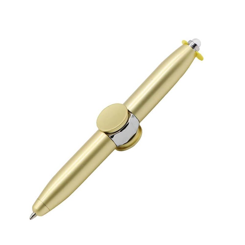 Roterende lichtgevende metalen pen