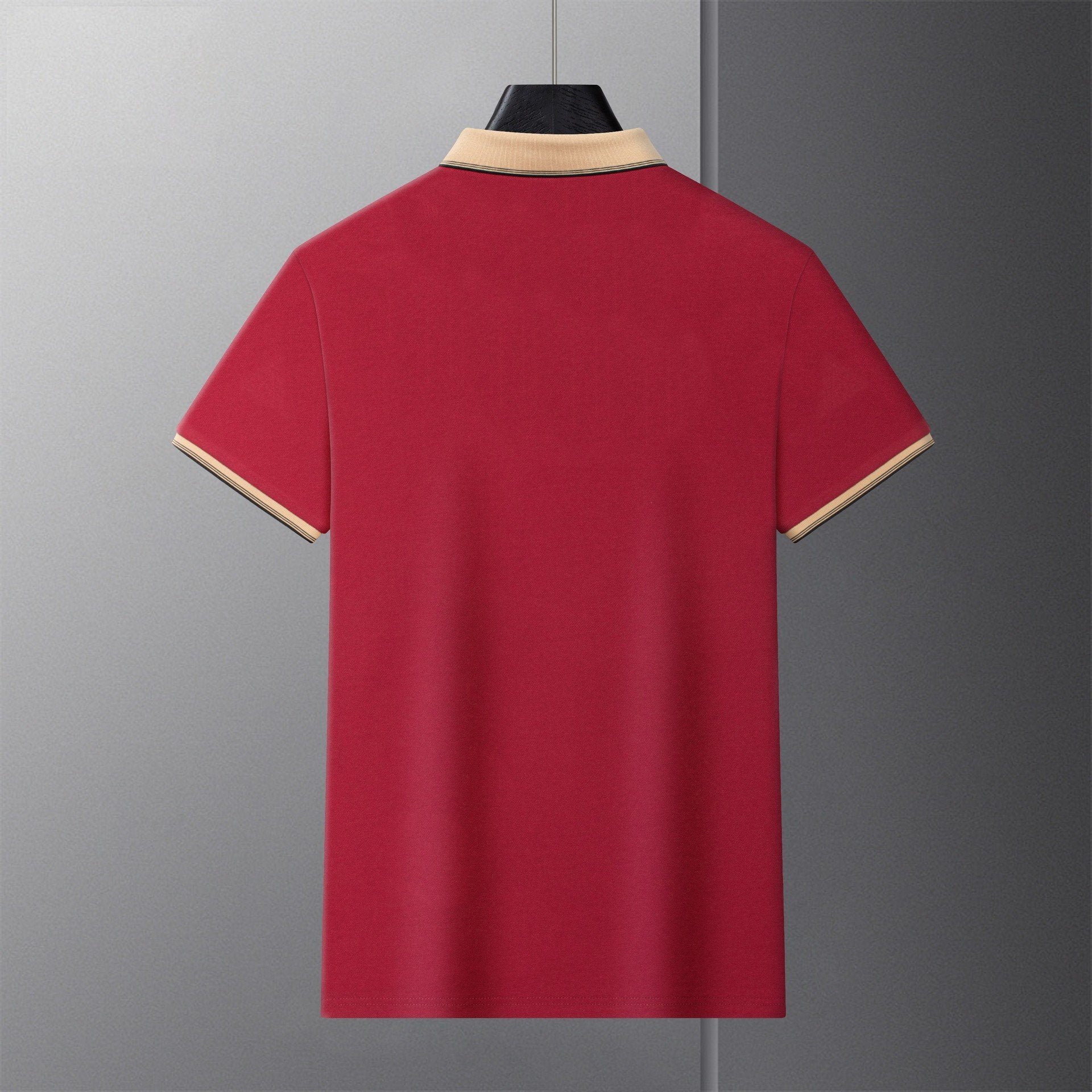 Men's breathable business polo shirt
