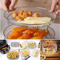 3-Layer Stackable Air Fryer Rack