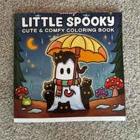 Spooky Cutie Coloring Book Paperback（🔥Christmas Sale 50% Off）