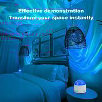 Aurora water ripple atmosphere light