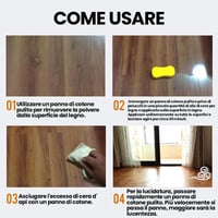 Gufo Saggio - Salvietta e spazzola per mobili