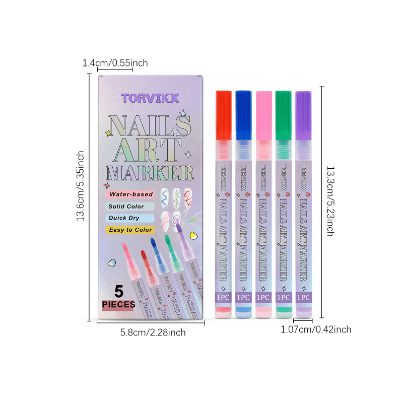 Nail Art Pens Set