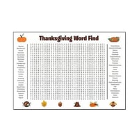Word Fill-in Puzzle Poster