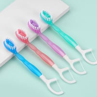 5in 1 Toothbrush & Floss & Tongue Scraper & Toothpick Set(12 PCS)