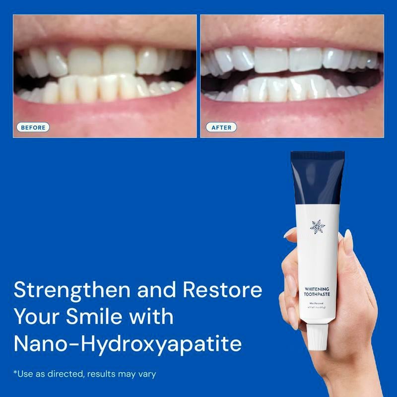 Nano Hydroxyapatite & Coconut Teeth Whitening Toothpaste