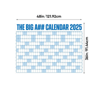 The Big A## Calendar 2025
