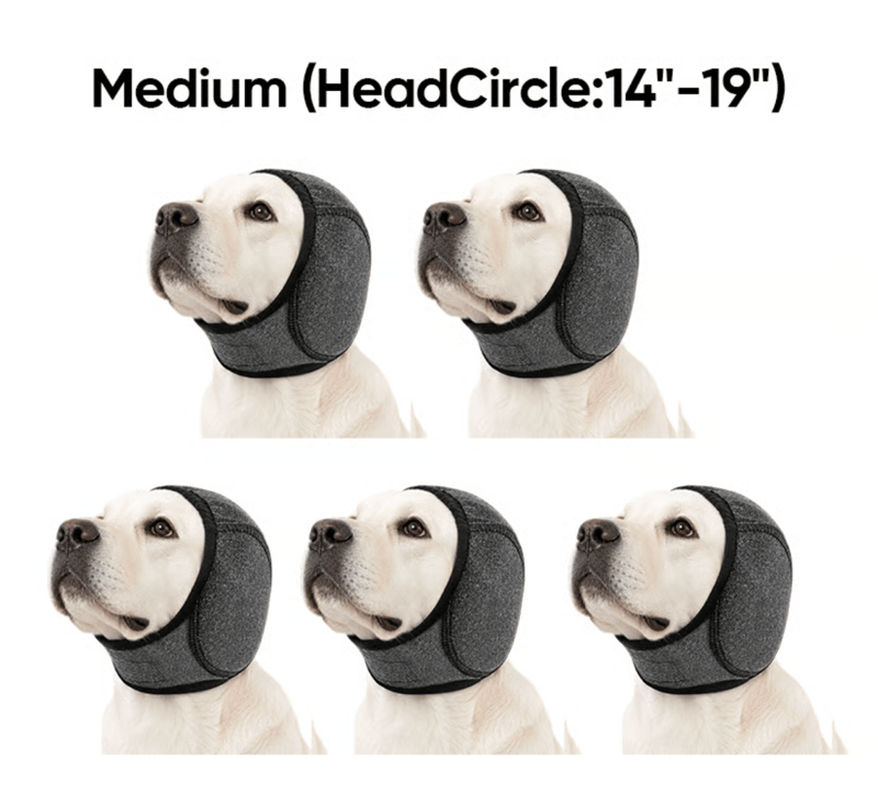 Waterproof Noise-Canceling Calm Hoodie and Ear Protection Cover for Dogs