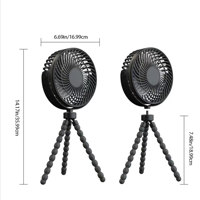 Battery Powered Portable Fan