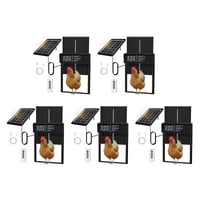 Sakerplus Automatic Chicken Coop Door Solar Powered